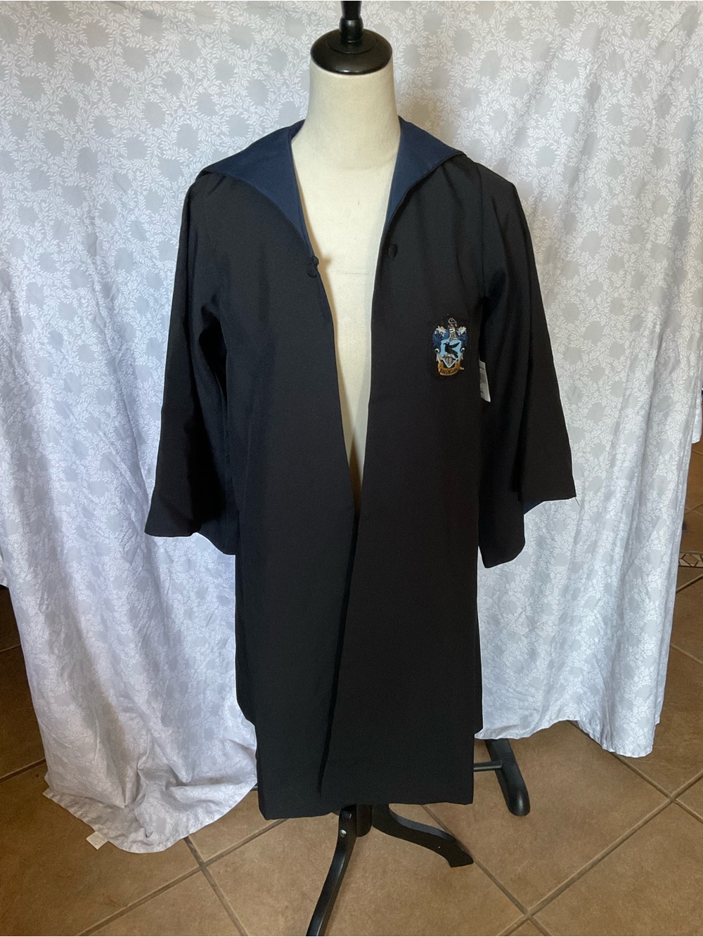 Warner Bros. Harry Potter Kids Robe - Black & Navy